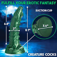 CC COCKNESS MONSTER LAKE CREATURE SILICONE DILDO