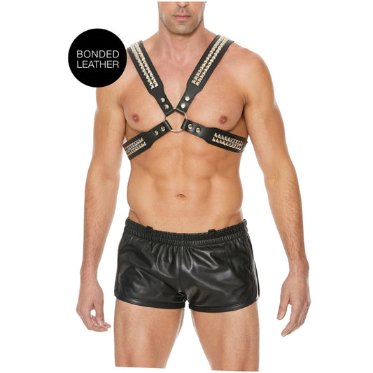 Men's Pyramid Stud Body Harness