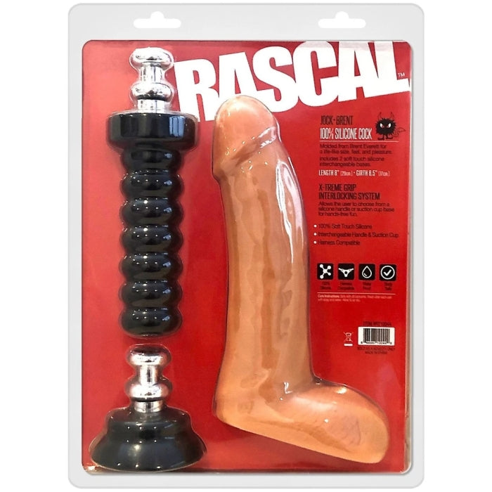 BRENT EVERETT DILDO 8"