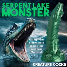 CC COCKNESS MONSTER LAKE CREATURE SILICONE DILDO