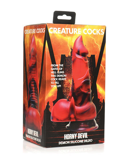 CC HORNY DEVIL DEMON SILICONE DILDO