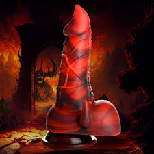 CC HORNY DEVIL DEMON SILICONE DILDO