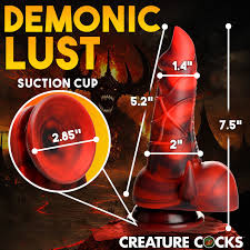 CC HORNY DEVIL DEMON SILICONE DILDO