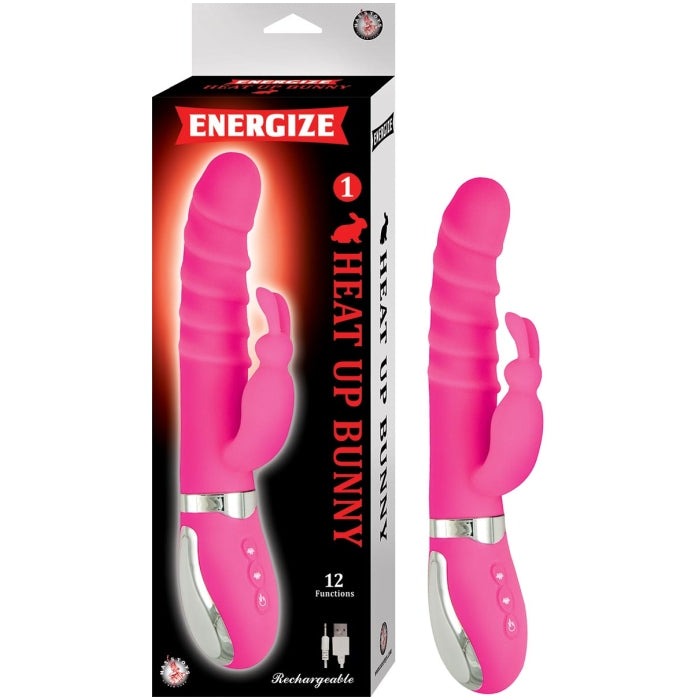 Energize Heat Up Bunny Pink 12 Functions