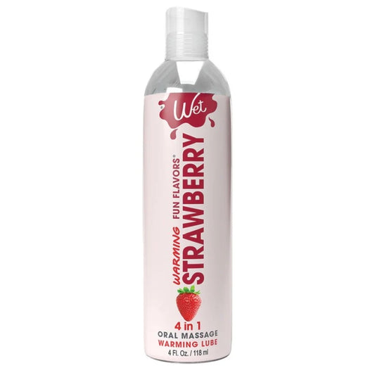 Lube Warming Strawberry  4 IN 1