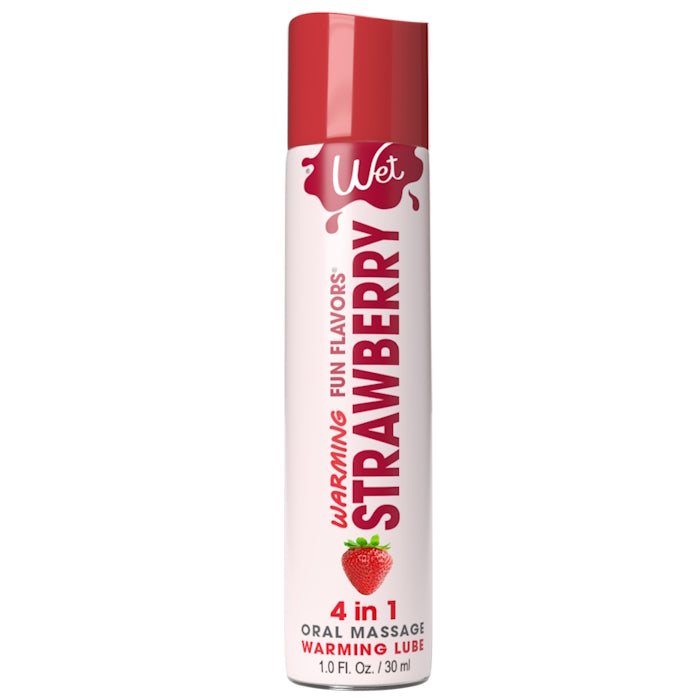 Lube Warming Strawberry  4 IN 1