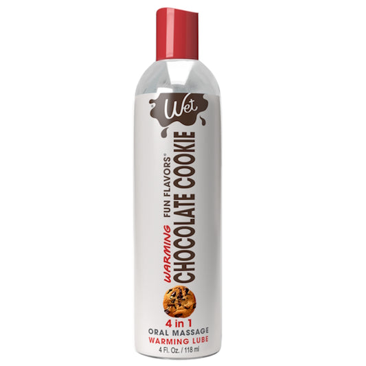 Warming Lube Chocolate Cookie 4-IN-1