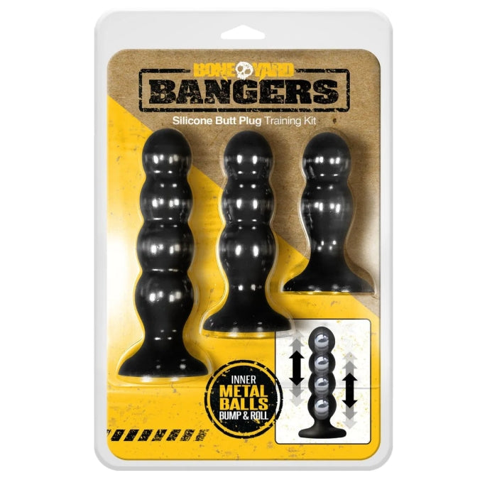 Bangers Silicone Butt Plug Training Kit