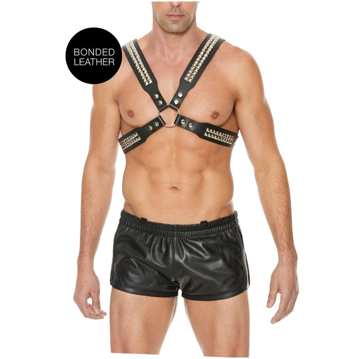 Men's Pyramid Stud Body Harness