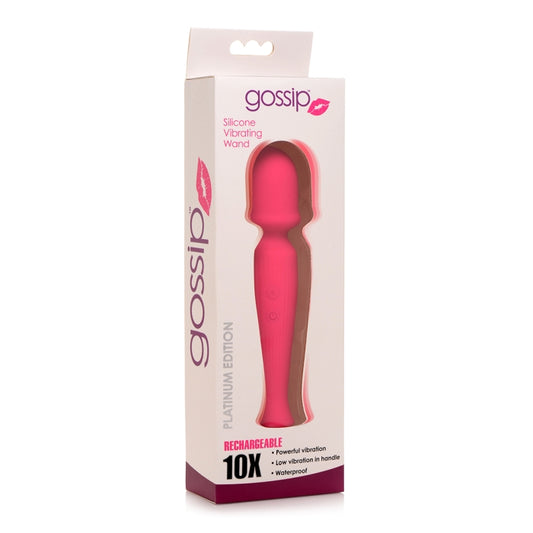 Gossip 10X Silicone Vibrating Wand