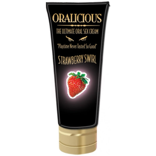 Oralicious- Strawberry 2oz Tube