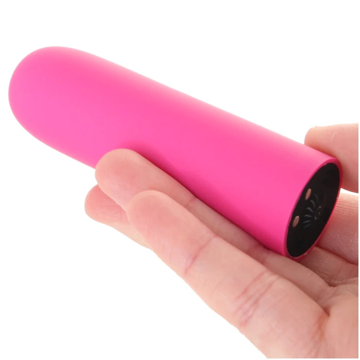 Pink Pussycat Vibrating Silicone Bullet- Pink