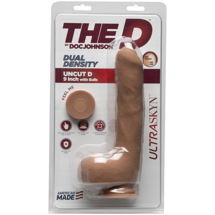 The D Uncut D 9" W/ Balls - Ultraskin