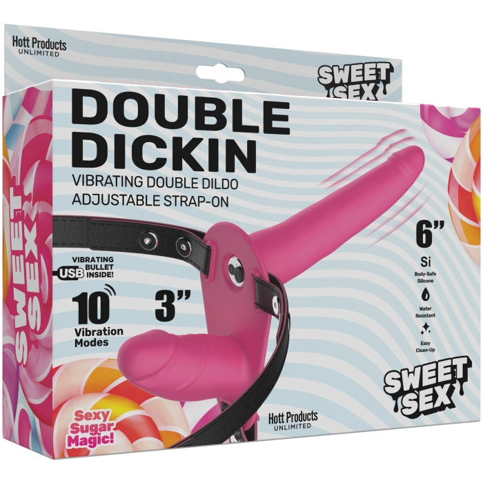 Sweet Sex- Double Dickin Strap Harness