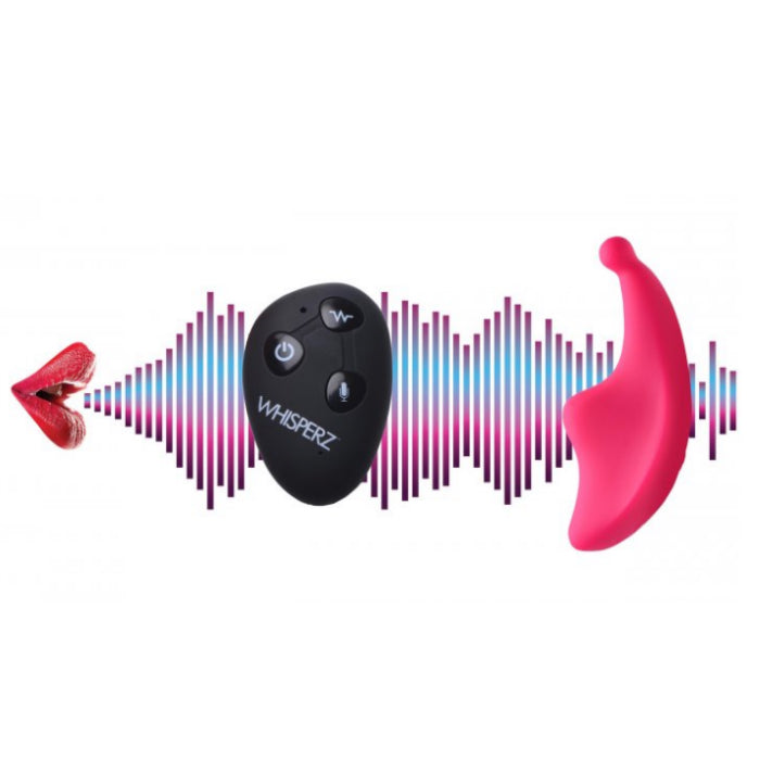 WH Voice Activated 10X Panty Vibe W/Remote Control