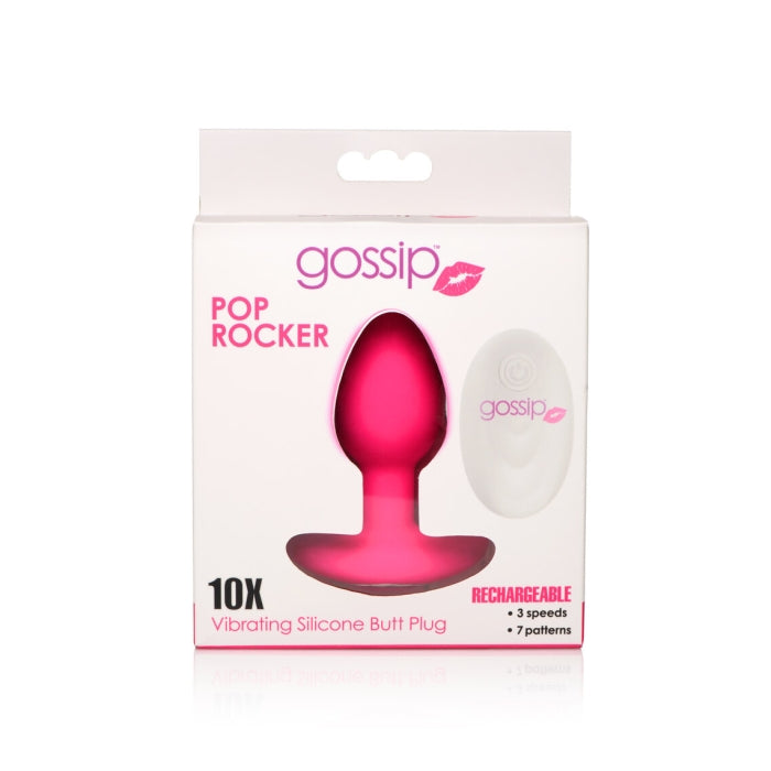 Gossip Pop Rocker 10X Rechargeable Butt Plug