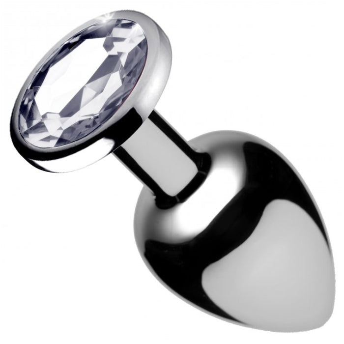 BS Clear Gem Large Anal Plug