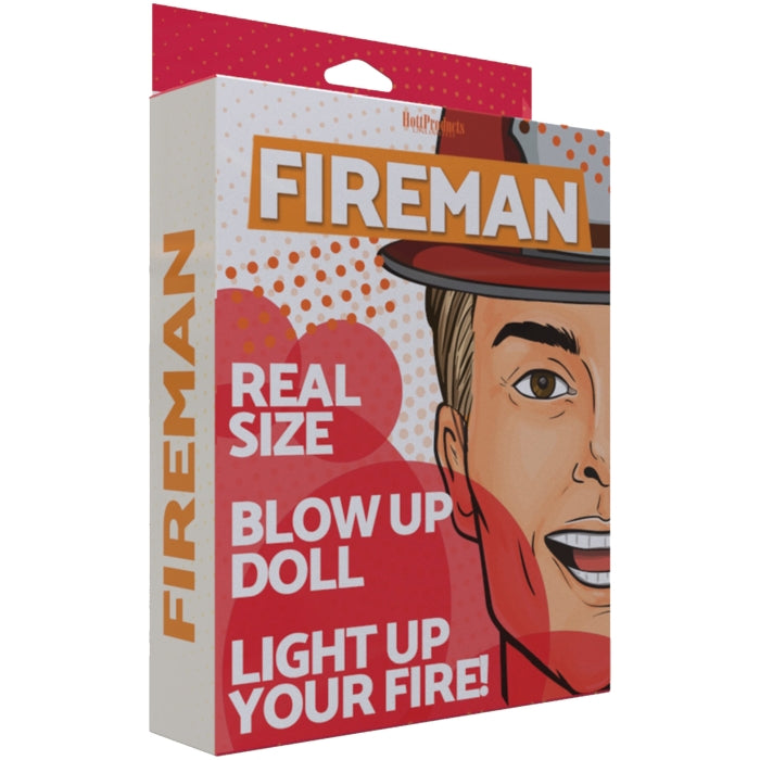 Fireman - Inflatable Party Doll