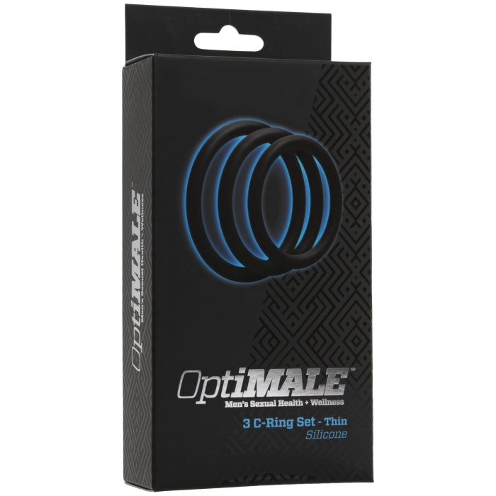 Optimale - 3 C-Ring Set Thin Silicone