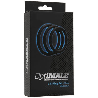 Optimale - 3 C-Ring Set Thin Silicone